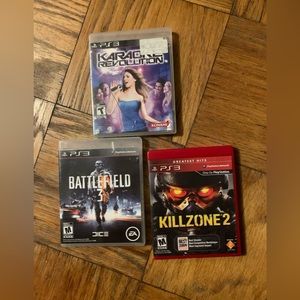 Sony PlayStation 3 Video Games (3)
